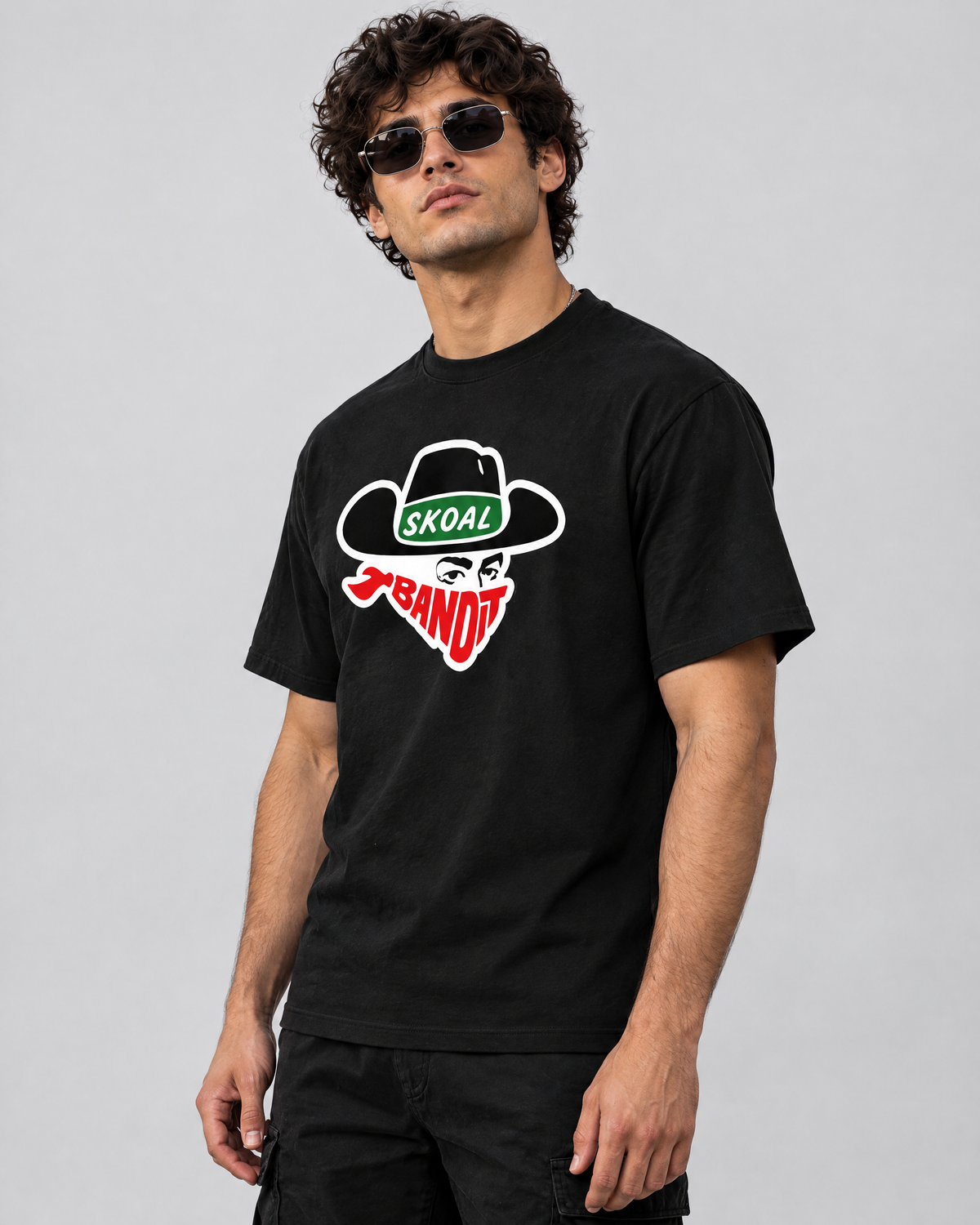 Bandit tee - side view